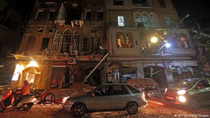 Libanon | Gewaltige Explosion in Beirut (AFP via Getty Images)
