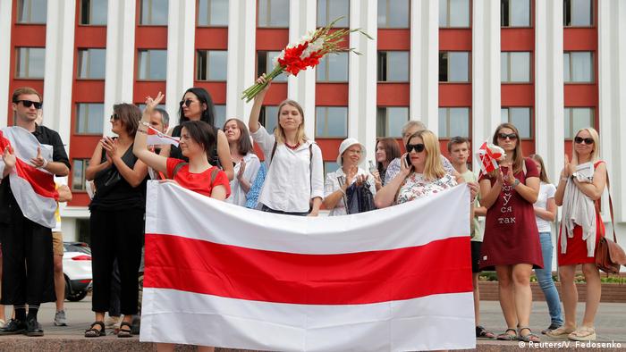 Belarus Minsk Protest National Art Museum 