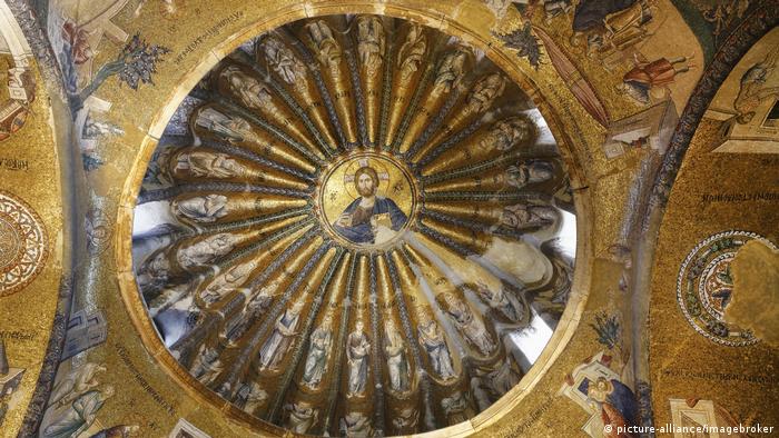 Türkei Istanbul Kirche Mosaik Christus als Pantokrator Chora-Kirche Kariye Camii (picture-alliance/imagebroker)