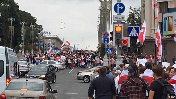 Акція протесту в Мінську