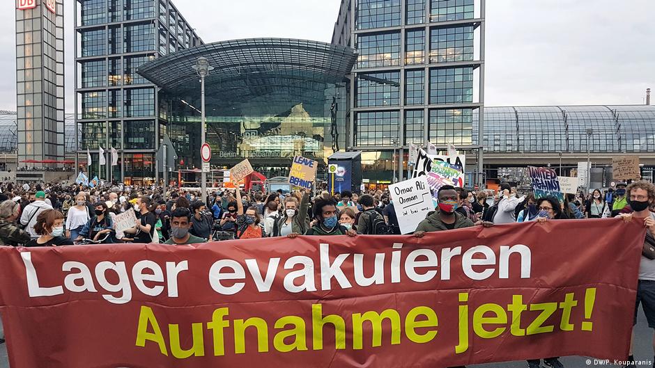 Διαδηλώσεις για τη Μόρια σε δεκάδες γερμανικές πόλεις | Πολιτική | DW |  09.09.2020