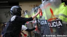 Kolumbien Protest gegen Polizeigewalt