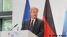 Deutschland | EU-Finanzministertreffen in Berlin | Paolo Gentiloni,