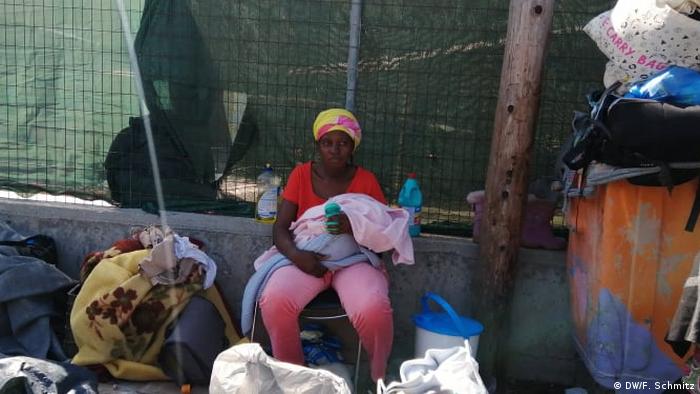 Griechenland I Flüchtlingslager auf Lesbos (DW/F. Schmitz)