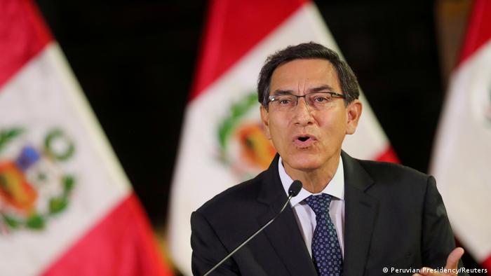 Martin Vizcarra, president of Peru (Peruvian Presidency/Reuters)