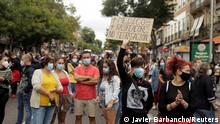 Spanien Coronavirus Protest in Madrid