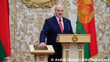 Belarus Vereidigung Präsident Lukaschenko