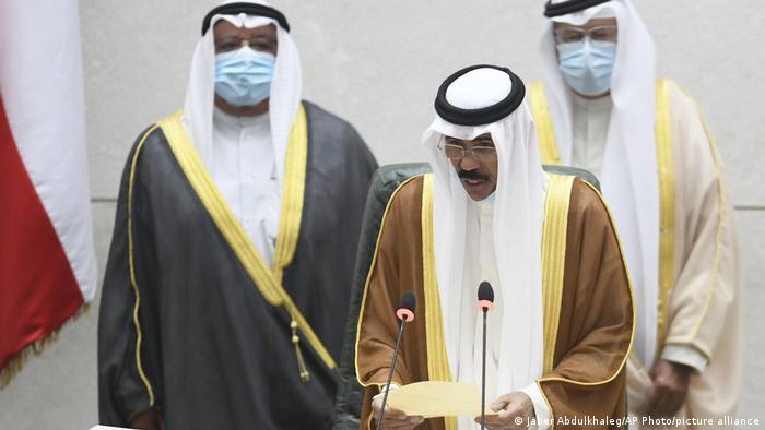 Kuwait | Neuer Emir | Sheikh Nawaf Al Ahmad Al Sabah (Jaber Abdulkhaleg/AP Photo/picture alliance)