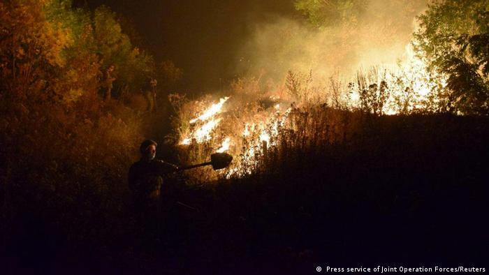 Еко-пожежа на Луганщини сягнула межі