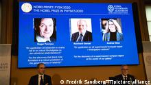 Nobelpreis für Physik 2020 Roger Penrose, Reinhard Genzel, Andrea Ghez