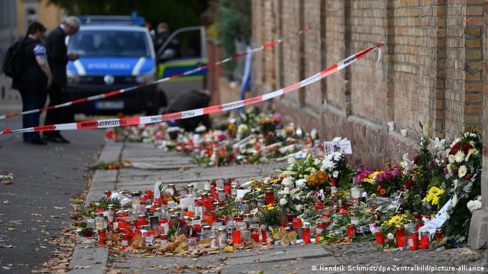 El atacante de Halle mató a dos personas al huir, luego de su atentado fracasado contra la sinagoga. (13.10.2019).
