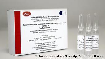 Russland Impfstoff Coronavirus Vector-Institut (Rospotrebnadzor /Tass/dpa/picture alliance)