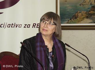 Natasa Kandic Menschenrechtsaktivistin Serbien (DW/L. Pirolic)