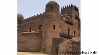 Fasil Schloss Gonder Äthiopien (DW/Azeb Tadesse Hahn)